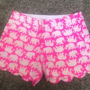 NWT Lilly Pulitzer Elephant Shorts